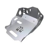 Maxbell Motorcycle Skid Bash Plate Sturdy Engine Guard Cover for Suzuki V-strom Silver