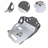 Maxbell Motorcycle Skid Bash Plate Sturdy Engine Guard Cover for Suzuki V-strom Silver