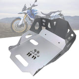 Maxbell Motorcycle Skid Bash Plate Sturdy Engine Guard Cover for Suzuki V-strom Silver