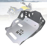 Maxbell Motorcycle Skid Bash Plate Sturdy Engine Guard Cover for Suzuki V-strom Silver