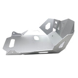Maxbell Motorcycle Skid Bash Plate Sturdy Engine Guard Cover for Suzuki V-strom Silver