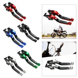 Maxbell Folding Clutch Levers Brake Handles for Bajaj Pulsar 200 RS Dominar 400 Red Black
