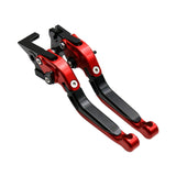 Maxbell Folding Clutch Levers Brake Handles for Bajaj Pulsar 200 RS Dominar 400 Red Black