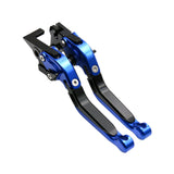 Maxbell Folding Clutch Levers Brake Handles for Bajaj Pulsar 200 RS Dominar 400 Blue Black