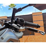 Maxbell Folding Clutch Levers Brake Handles for Bajaj Pulsar 200 RS Dominar 400 Blue Black