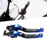 Maxbell Folding Clutch Levers Brake Handles for Bajaj Pulsar 200 RS Dominar 400 Blue Black
