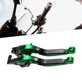 Maxbell Folding Clutch Levers Brake Handles for Bajaj Pulsar 200 RS Dominar 400 Black Green