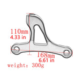 Maxbell Front Engine Mount Brace Parts for Harley-davidson Sportster 883 XL883 Silver