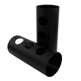 Maxbell 2 Pieces Front Shock Fork Guard Cover Wrap Black Protector for Trimpion Three holes