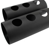 Maxbell 2 Pieces Front Shock Fork Guard Cover Wrap Black Protector for Trimpion Three holes