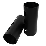 Maxbell 2 Pieces Front Shock Fork Guard Cover Wrap Black Protector for Trimpion Three holes