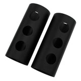 Maxbell 2 Pieces Front Shock Fork Guard Cover Wrap Black Protector for Trimpion Three holes