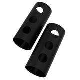 Maxbell 2 Pieces Front Shock Fork Guard Cover Wrap Black Protector for Trimpion Three holes