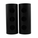 Maxbell 2 Pieces Front Shock Fork Guard Cover Wrap Black Protector for Trimpion Three holes