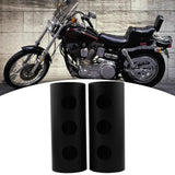 Maxbell 2 Pieces Front Shock Fork Guard Cover Wrap Black Protector for Trimpion Three holes