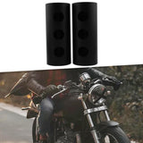 Maxbell 2 Pieces Front Shock Fork Guard Cover Wrap Black Protector for Trimpion Three holes