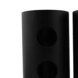 Maxbell 2 Pieces Front Shock Fork Guard Cover Wrap Black Protector for Trimpion Three holes