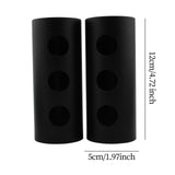 Maxbell 2 Pieces Front Shock Fork Guard Cover Wrap Black Protector for Trimpion Three holes