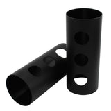Maxbell 2 Pieces Front Shock Fork Guard Cover Wrap Black Protector for Trimpion Three holes