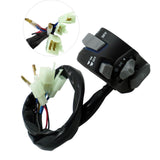 Maxbell 2x LED Motorcycle Handlebar Switch Assembly for 22mm Handlebars for Niu with White Led Light