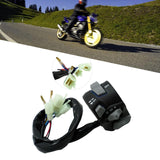 Maxbell 2x LED Motorcycle Handlebar Switch Assembly for 22mm Handlebars for Niu with White Led Light