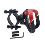 Motorcycle Hanger Hook Iron Adjustable Pipe Clamp Universal Bike Hanger Hook Black Red
