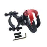 Motorcycle Hanger Hook Iron Adjustable Pipe Clamp Universal Bike Hanger Hook Black Red