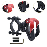 Motorcycle Hanger Hook Iron Adjustable Pipe Clamp Universal Bike Hanger Hook Black Red
