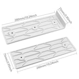 Maxbell Boat Trailer Slide Pads Kit for Jet Skis Fishing Double Decker Trailers Black