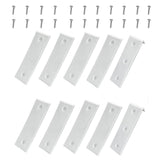 Maxbell Boat Trailer Slide Pads Kit for Jet Skis Fishing Double Decker Trailers White