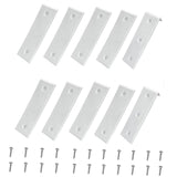 Maxbell Boat Trailer Slide Pads Kit for Jet Skis Fishing Double Decker Trailers White