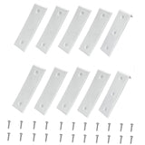 Maxbell Boat Trailer Slide Pads Kit for Jet Skis Fishing Double Decker Trailers White