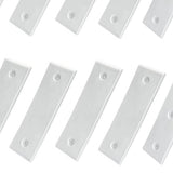 Maxbell Boat Trailer Slide Pads Kit for Jet Skis Fishing Double Decker Trailers White