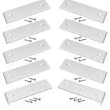 Maxbell Boat Trailer Slide Pads Kit for Jet Skis Fishing Double Decker Trailers White