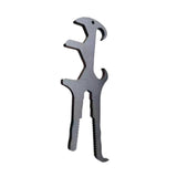 Maxbell Bucket Lid Wrench Comfortable Grip Practical Hand Tool Steel Multifunctional