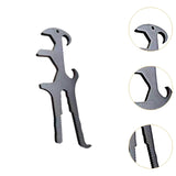 Maxbell Bucket Lid Wrench Comfortable Grip Practical Hand Tool Steel Multifunctional