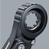 Maxbell Adjustable Motorcycle Foot Side Support Stand Aluminum Alloy Sturdy Black