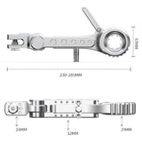 Maxbell Adjustable Motorcycle Foot Side Support Stand Aluminum Alloy Sturdy Silvery