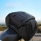 Maxbell Generic Motorcycle Tail Bag Night Reflective Strips Design Weather Resistant