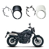 Motorcycle Windshield Upgrade Part Windscreen for CL250 CL500 2023 2024 Black