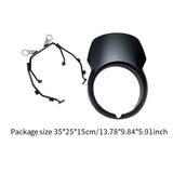 Motorcycle Windshield Upgrade Part Windscreen for CL250 CL500 2023 2024 Black