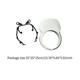 Motorcycle Windshield Upgrade Part Windscreen for CL250 CL500 2023 2024 White