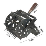 Weeds Roller Heavy Duty Weeds Removal Tool for Yard Garden Soil Loosening