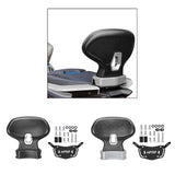 Motorcycle Passenger Backrest Easy to Install for 368G Motorcycle Parts Black
