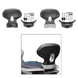 Motorcycle Passenger Backrest Easy to Install for 368G Motorcycle Parts Black