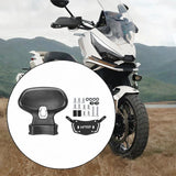 Motorcycle Passenger Backrest Easy to Install for 368G Motorcycle Parts Black