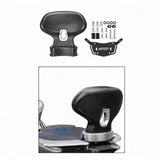 Motorcycle Passenger Backrest Easy to Install for 368G Motorcycle Parts Black
