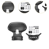Motorcycle Passenger Backrest Easy to Install for 368G Motorcycle Parts Black