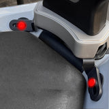 Motorcycle Passenger Backrest Easy to Install for 368G Motorcycle Parts Argent