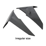 Windscreen Side Replace Spare Parts Reduce Resistance Side Wind Deflectors Black